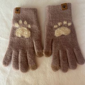 Soft Dog OR Cat Paw Mittens